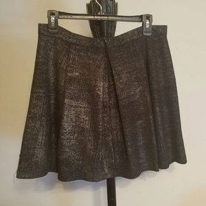 Gold And Black Skirt
